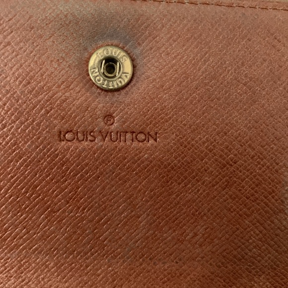 Louis Vuitton Sarah wallet in monogram canvas date code AN0990 - Picture 3 of 10